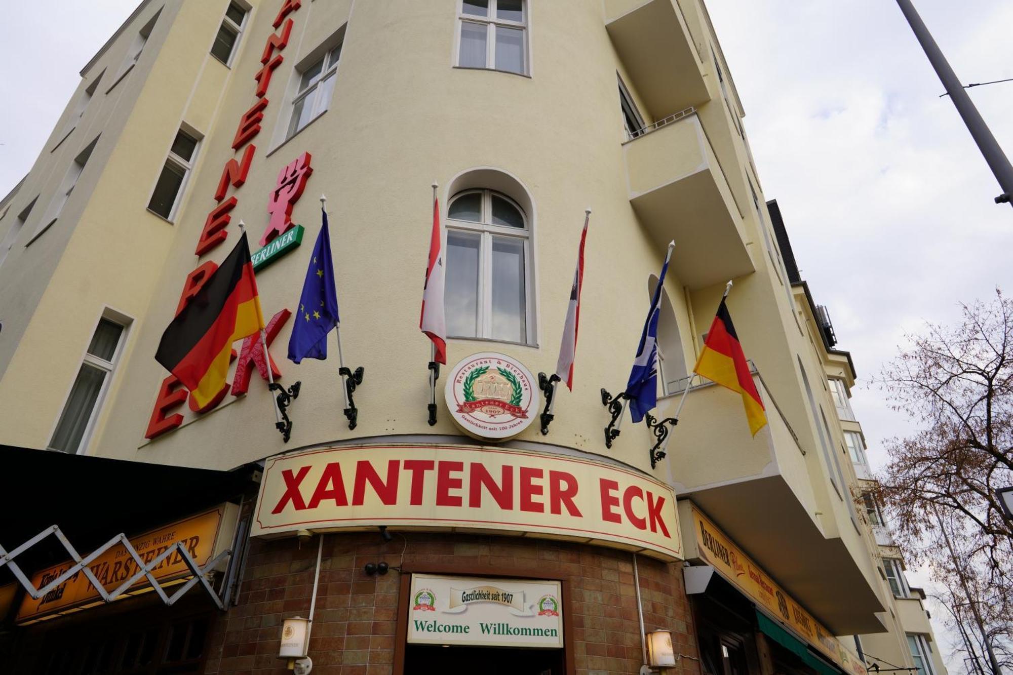 Hotel Pension Xantener Eck Berlijn Buitenkant foto